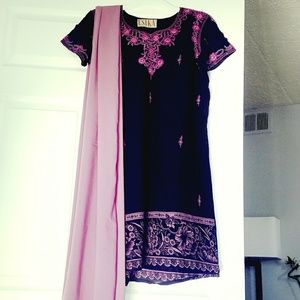 Indian Designer ESIKA salwar kameez 3pc L